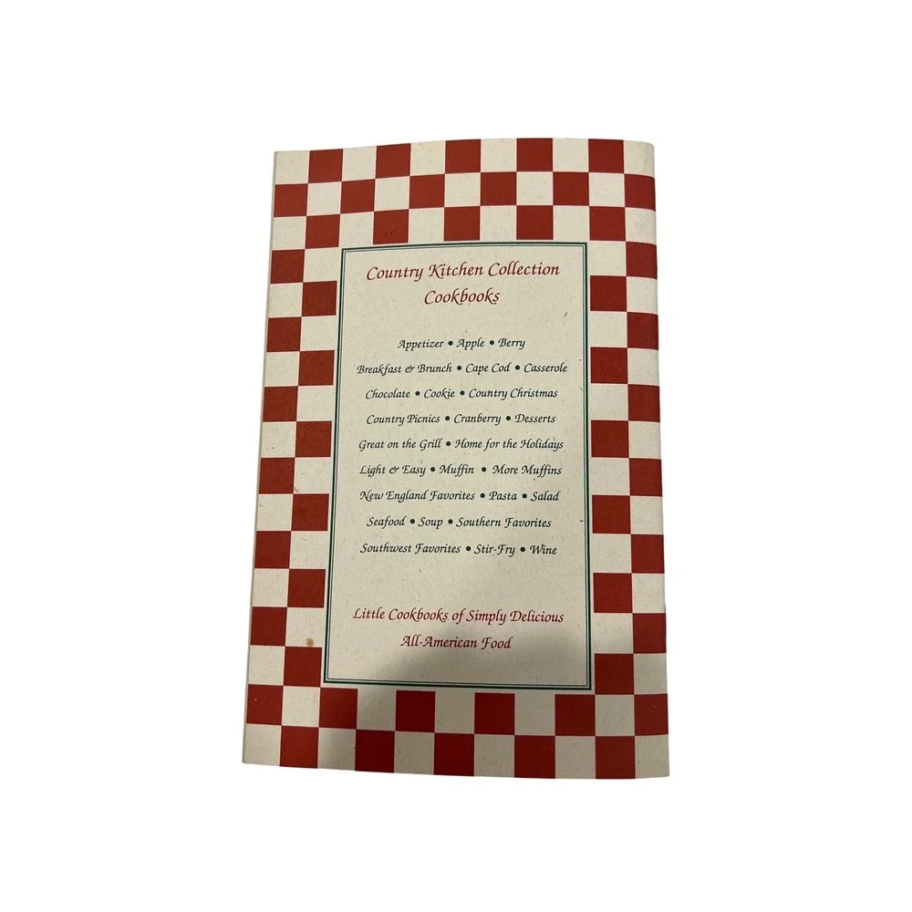 Country‎ Kitchen Collection Apple Cookbook Jean Childress Softcover Recipe Book